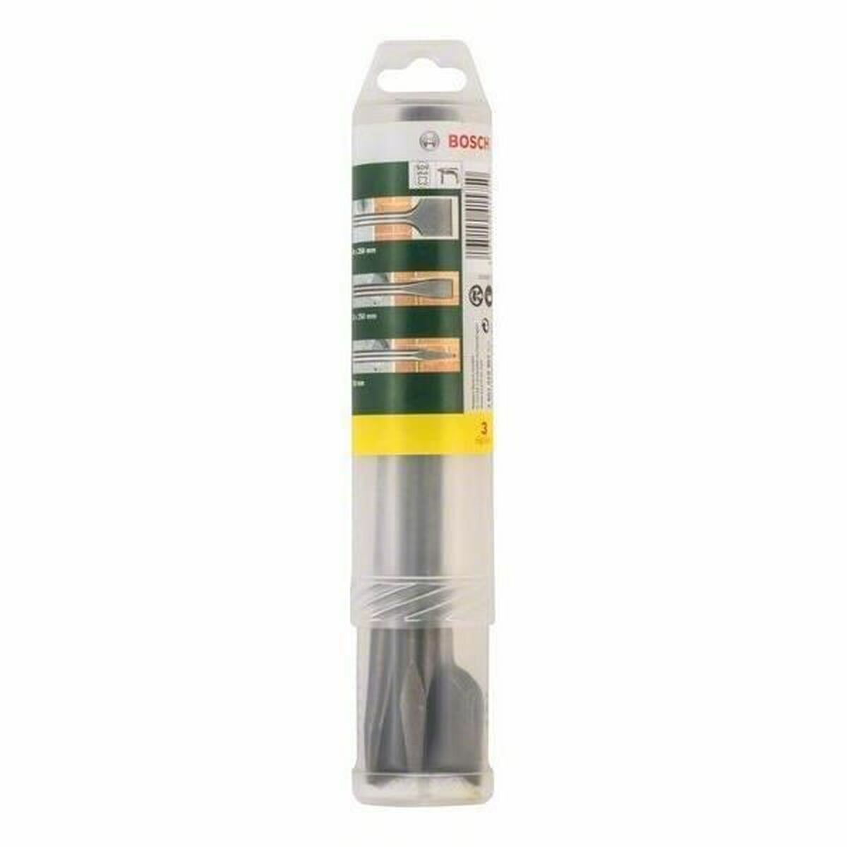 Set de cinceles BOSCH 2 607 019 457 SDS Plus 3 Piezas